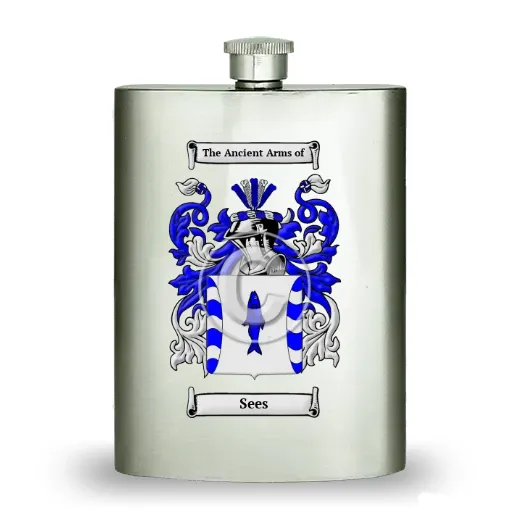 Sees Stainless Steel Hip Flask
