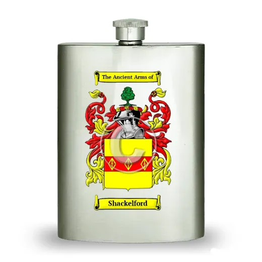 Shackelford Stainless Steel Hip Flask