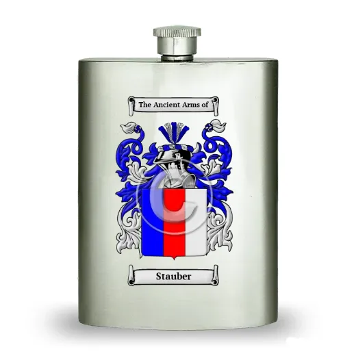 Stauber Stainless Steel Hip Flask