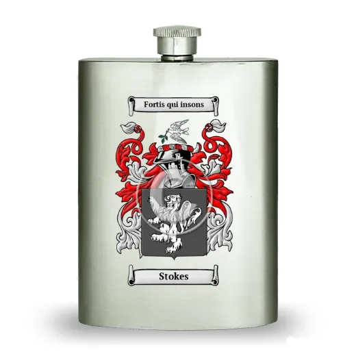 Stokes Stainless Steel Hip Flask