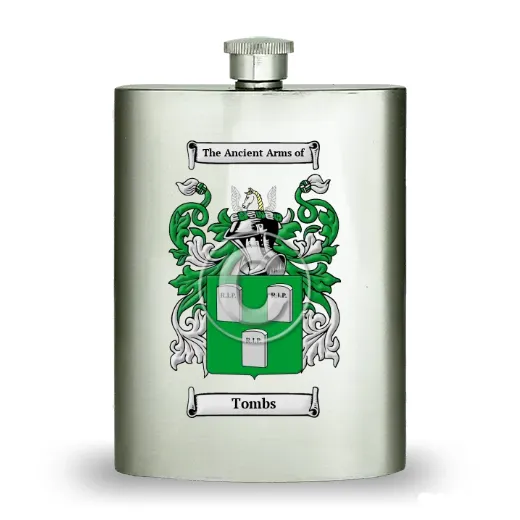 Tombs Stainless Steel Hip Flask