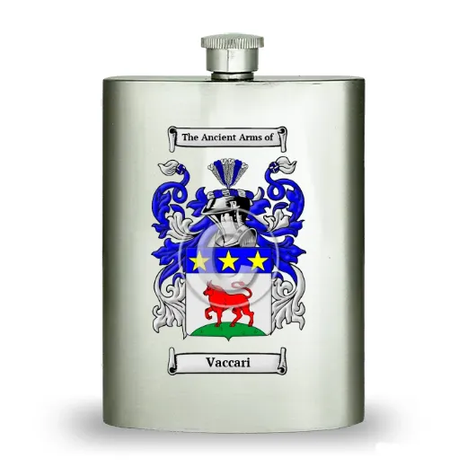Vaccari Stainless Steel Hip Flask