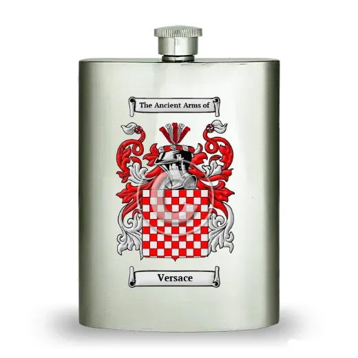 Versace Stainless Steel Hip Flask