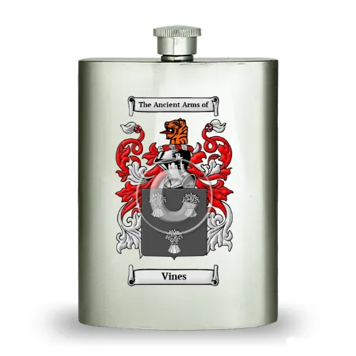 Vines Stainless Steel Hip Flask