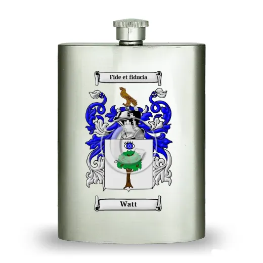 Watt Stainless Steel Hip Flask
