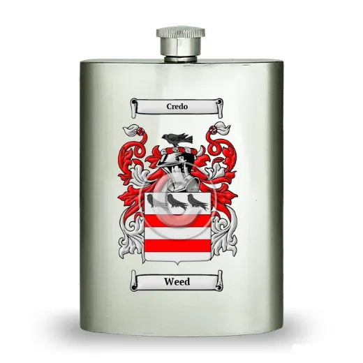 Weed Stainless Steel Hip Flask