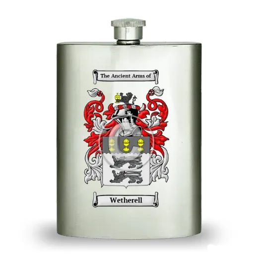 Wetherell Stainless Steel Hip Flask