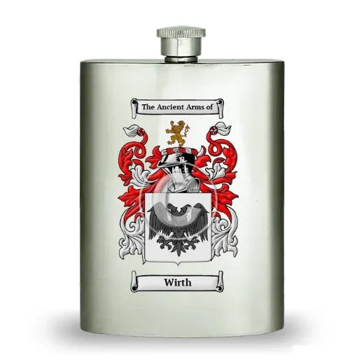 Wirth Stainless Steel Hip Flask