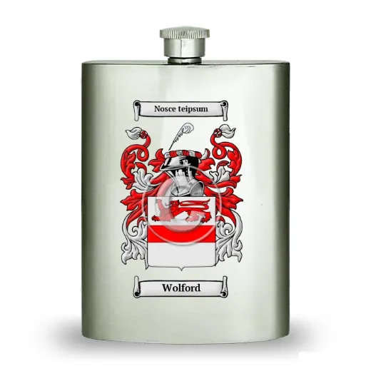 Wolford Stainless Steel Hip Flask