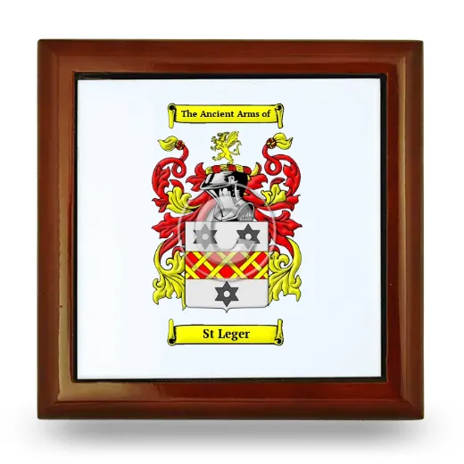 St Leger Wooden Jewelry Box