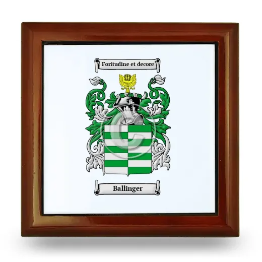 Ballinger Wooden Jewelry Box