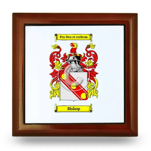 Bishop Wooden Jewelry Box