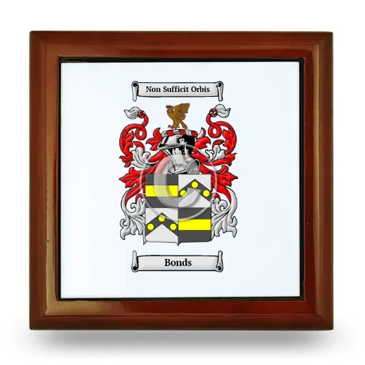 Bonds Wooden Jewelry Box