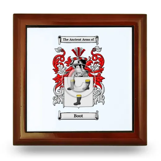 Boot Wooden Jewelry Box