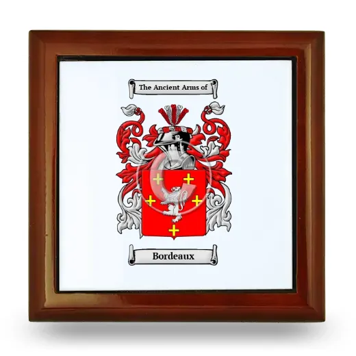 Bordeaux Wooden Jewelry Box