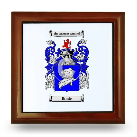 Brade Wooden Jewelry Box