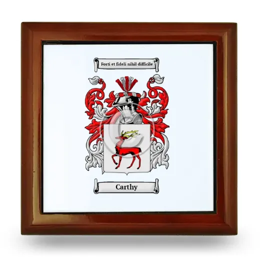 Carthy Wooden Jewelry Box