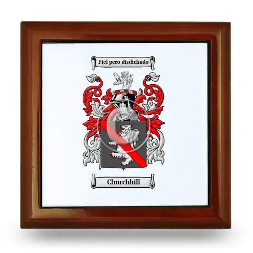 Churchhill Wooden Jewelry Box