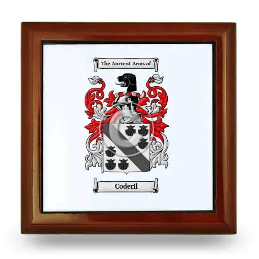 Coderil Wooden Jewelry Box