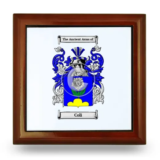 Coli Wooden Jewelry Box