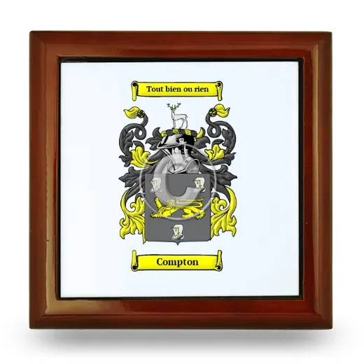 Compton Wooden Jewelry Box