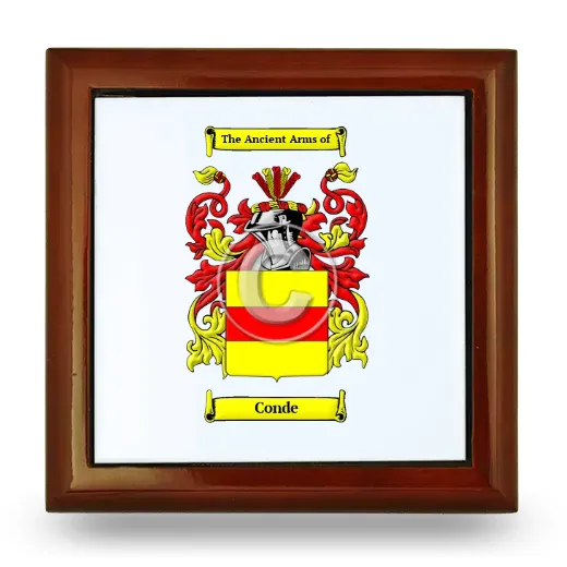 Conde Wooden Jewelry Box