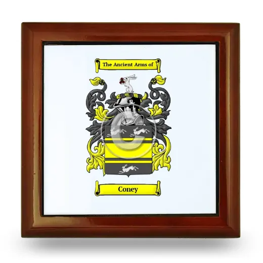 Coney Wooden Jewelry Box