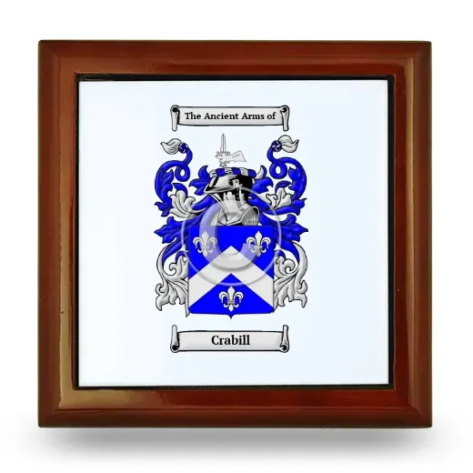 Crabill Wooden Jewelry Box