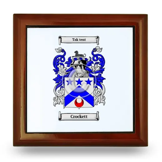 Crockett Wooden Jewelry Box