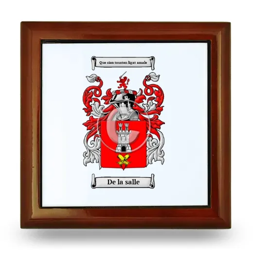 De la salle Wooden Jewelry Box