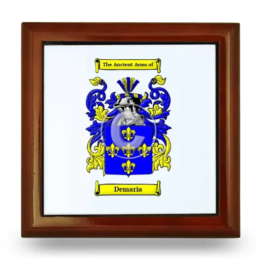 Demaria Wooden Jewelry Box