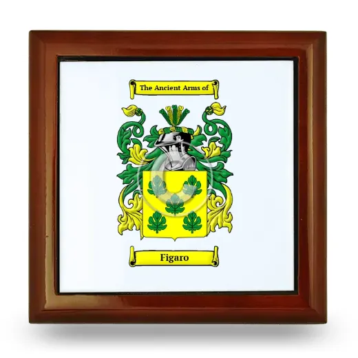 Figaro Wooden Jewelry Box