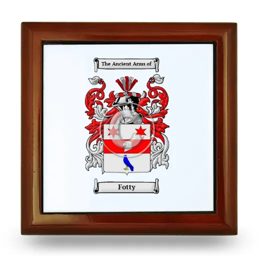 Fotty Wooden Jewelry Box