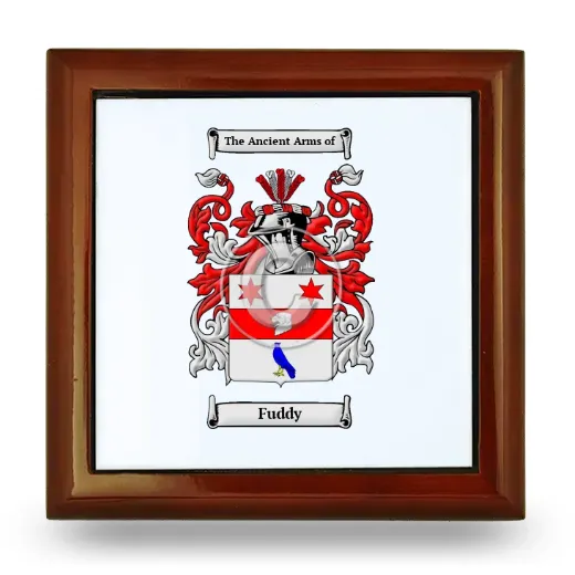 Fuddy Wooden Jewelry Box