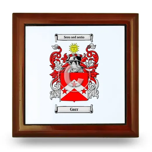 Garr Wooden Jewelry Box