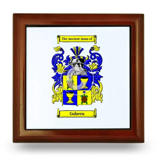 Goheen Wooden Jewelry Box