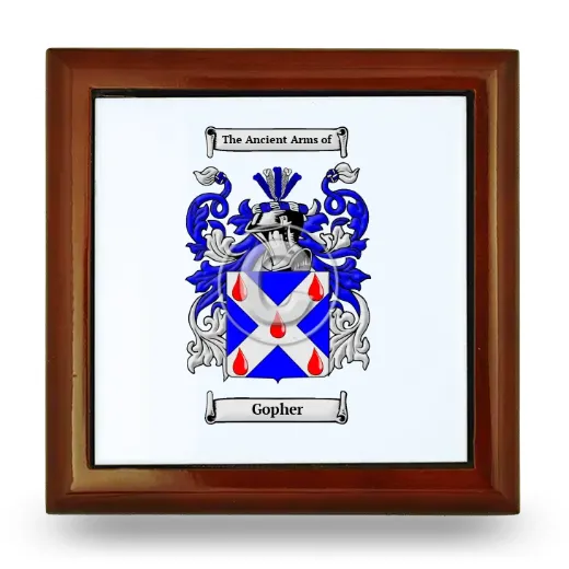 Gopher Wooden Jewelry Box