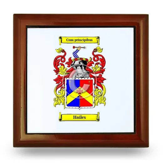 Hailes Wooden Jewelry Box