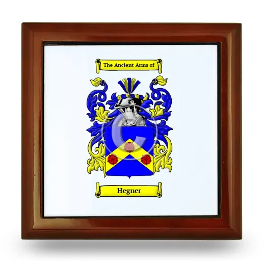 Hegner Wooden Jewelry Box