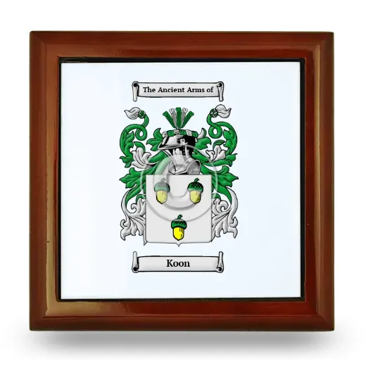 Koon Wooden Jewelry Box