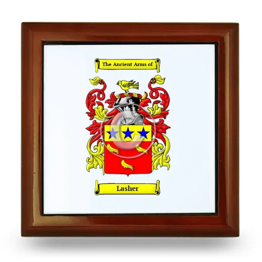 Lasher Wooden Jewelry Box