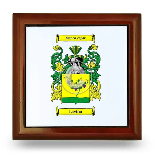 Lavina Wooden Jewelry Box