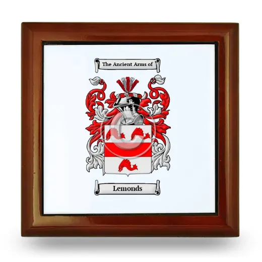 Lemonds Wooden Jewelry Box