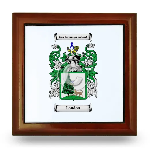 Loudon Wooden Jewelry Box