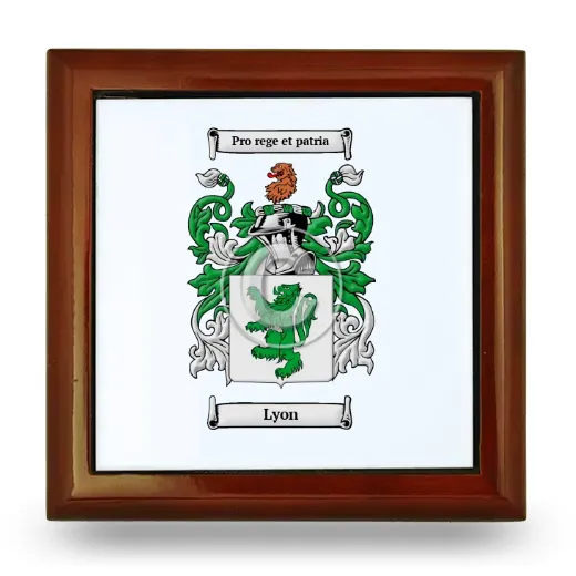 Lyon Wooden Jewelry Box