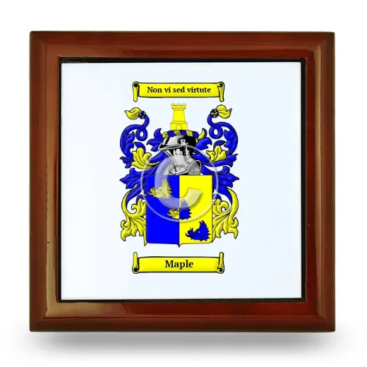 Maple Wooden Jewelry Box