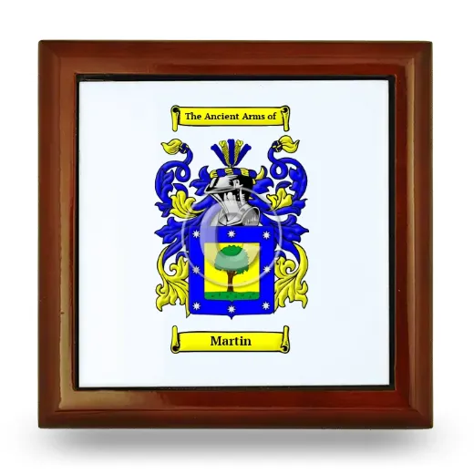 Martin Wooden Jewelry Box