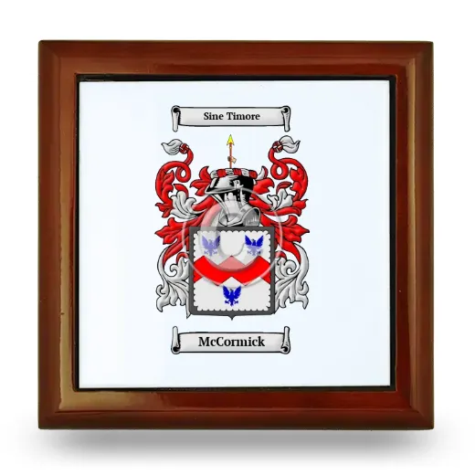 McCormick Wooden Jewelry Box