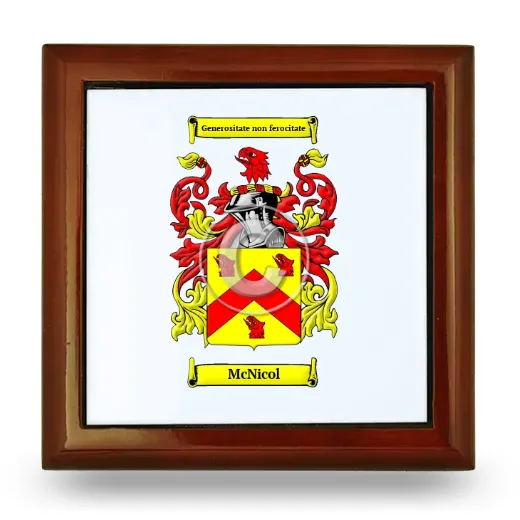 McNicol Wooden Jewelry Box