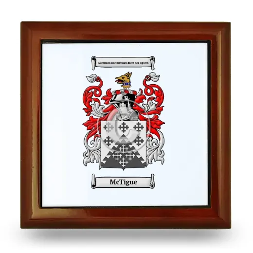 McTigue Wooden Jewelry Box